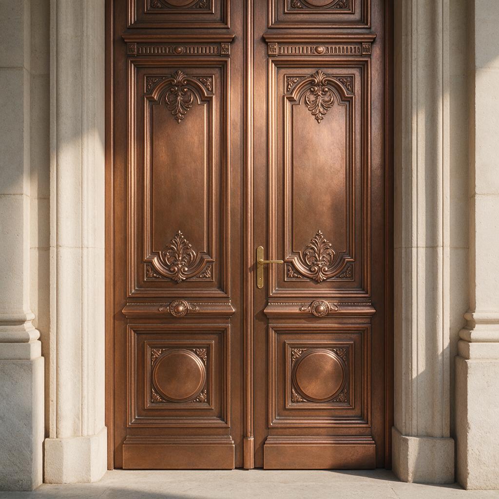 Cast-Aluminium Entry Door