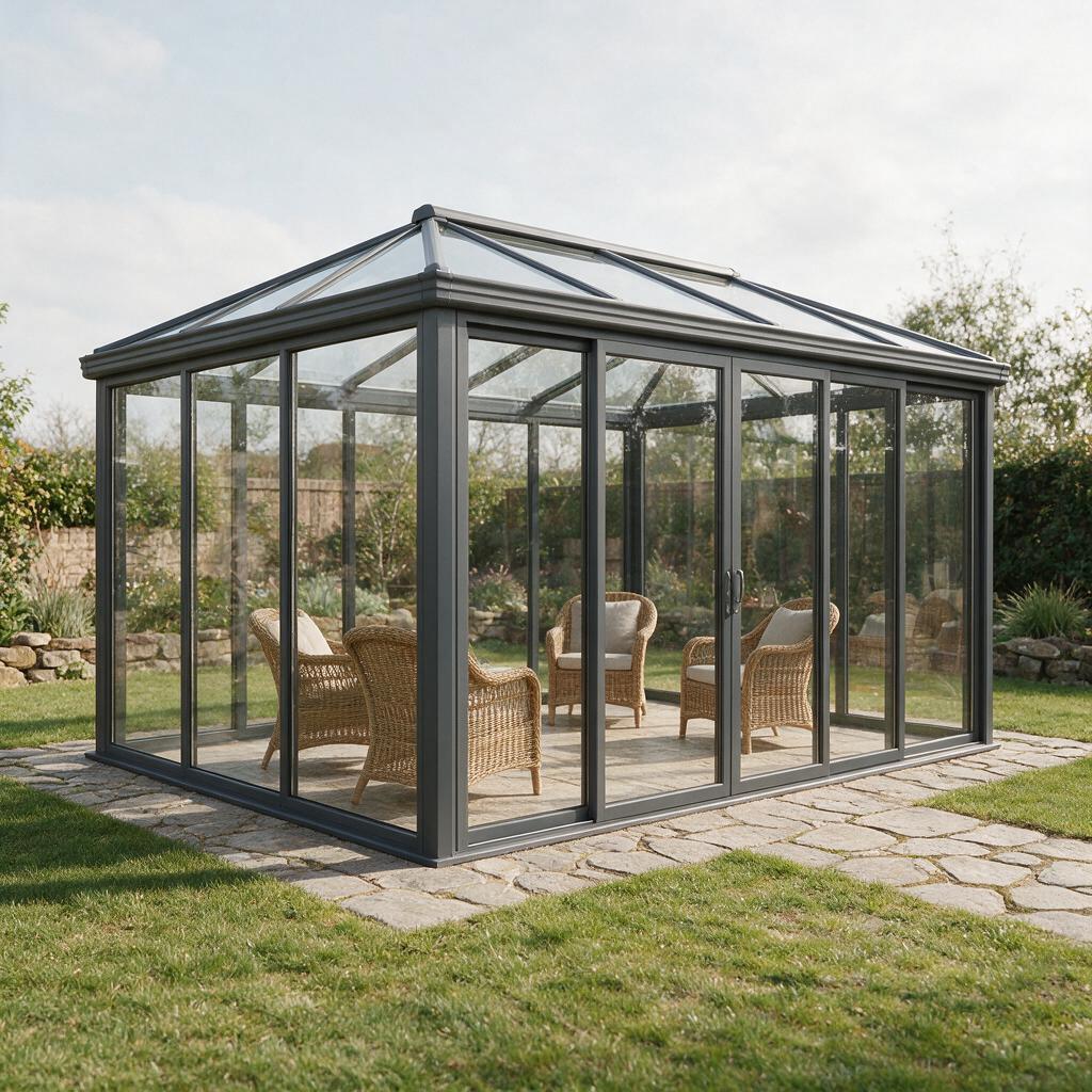 Glazed sunroom